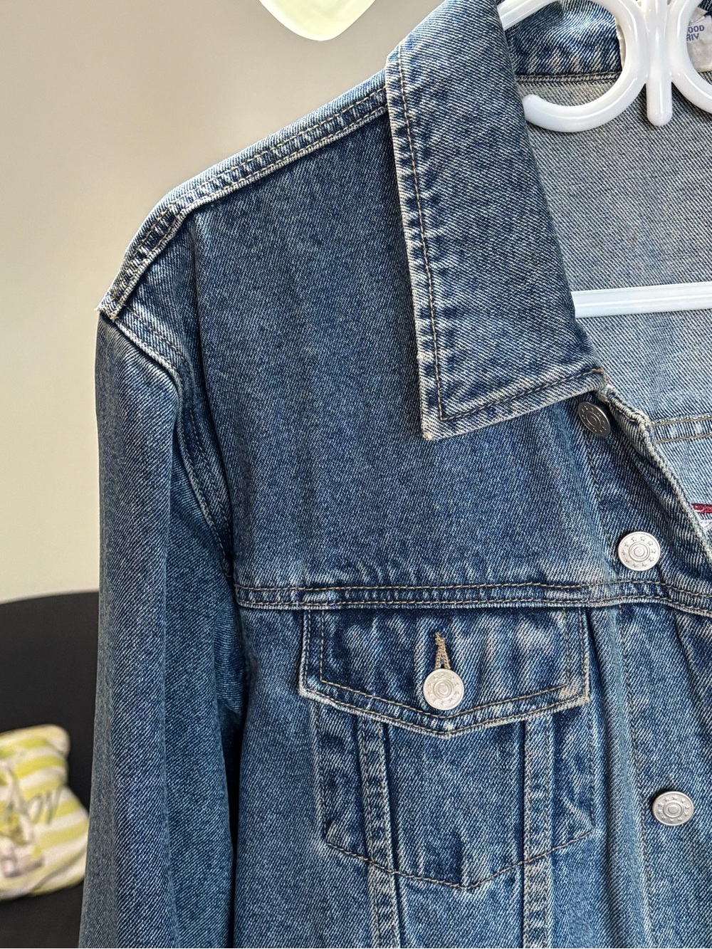 Vintage Planet Hollywood Orlando Oversized Denim Jacket - Picture 4 of 5